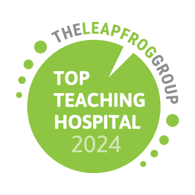 Leapfrog Top Teaching Hospital emblem